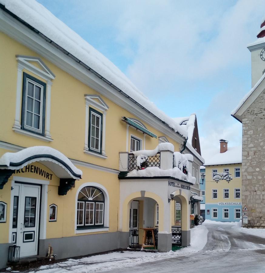 Hotel Zum Goldenen Hirschen 거스텔링안더얍스 외부 사진